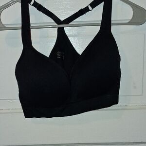 Jockey Black Cross-Back Bra